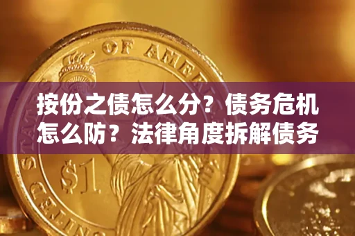 济南按份之债怎么分？债务危机怎么防？法律角度拆解债务分配与风险自保指南