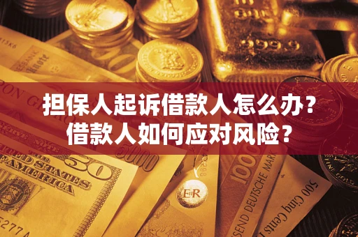 济南担保人起诉借款人怎么办？借款人如何应对风险？
