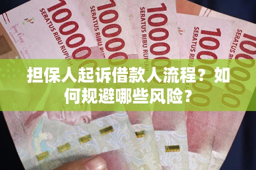 济南担保人起诉借款人流程？如何规避哪些风险？
