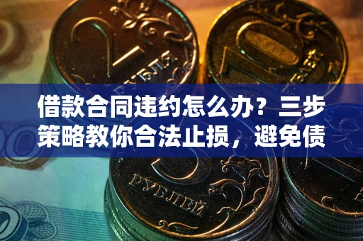 济南借款合同违约怎么办？三步策略教你合法止损，避免债务危机升级