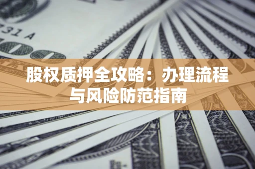 济南股权质押全攻略：办理流程与风险防范指南