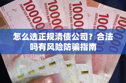 济南怎么选正规清债公司？合法吗有风险防骗指南